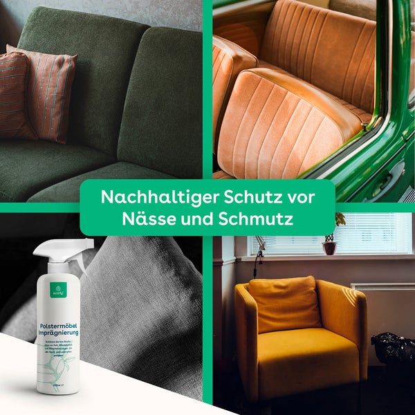 eco:fy Polstermöbel-Imprägnierspray • Möbel-Schutz gegen Flecken und Schmutz