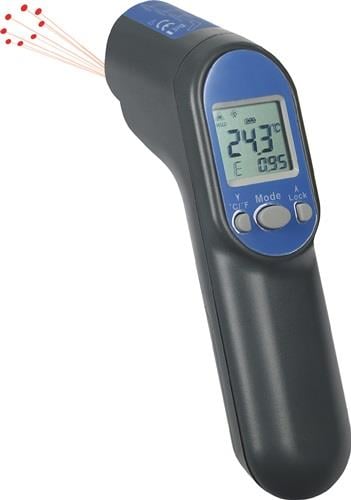 Infrarot Thermometer mit Laserpointer zur berührungslosen Temperaturmessung