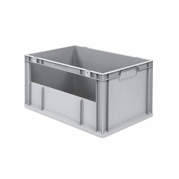 PROREGAL SuperSparSet 3x Eurobox NextGen Insight HxBxT 32 x 40 x 60 cm 65 Liter Seite Offen Eurobehälter Transportbox