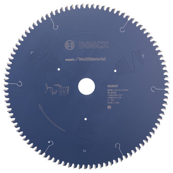 Bosch Kreissägeblatt Expert for Multi Material für Kapp- und Gehrungssägen 305 x 30 x 2,4 mm 96 - 2608642529