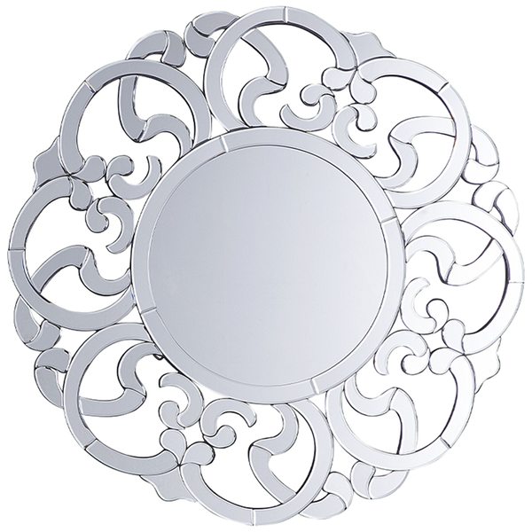 Wandspiegel MORNAIX 70 cm 70 cm Silber