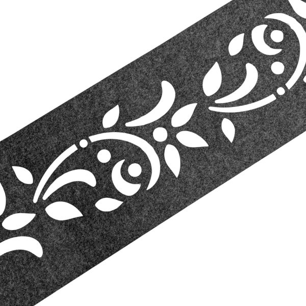 Dekorvlies mit floralem Muster