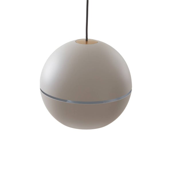 Lucande Pendelleuchte Calantha (Modern) in Alu aus Aluminium (1 flammig, E27) - Deckenlampe Esstischlampe Hängelampe Hängeleuchte Wohnzimmerleuchte
