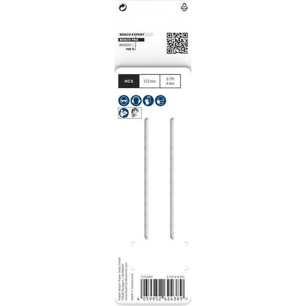 Bosch PRO Wood precise T344DP Stichsägeblatt 152 mm 2-tlg. - 2608665236