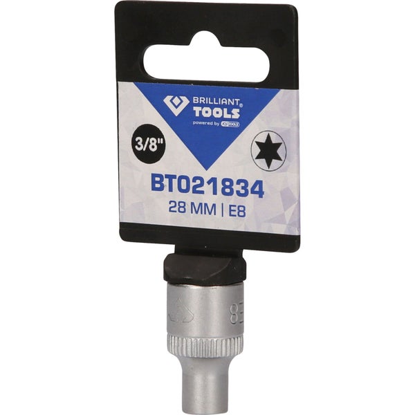 Brilliant Tools Steckschlüssel Einsatz E8 28 Millimeter 3/8 Zoll