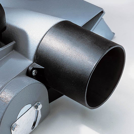 Absaugstutzen für Elektrowerkzeug aus Kunststoff als Anschluss für eine Staubabsaugung