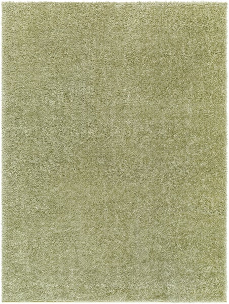 Moderner Hochfloriger Shaggy Teppich Grün 200x275 cm CLAIRE