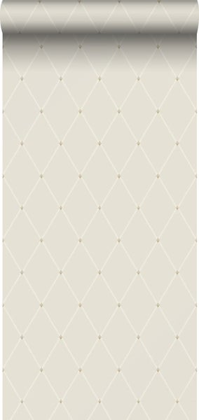 Tapete mit Streifenmuster und Glitzerpartikeln