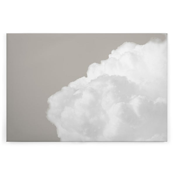 Wandbild mit Wolkenmotiv auf Leinwand als dekoratives Element für die Inneneinrichtung