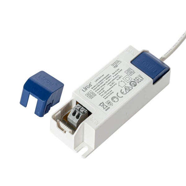 Lifud LED-Treiber 18,9 Watt, Eingangsspannung 220 bis 240 Volt, Ausgangsspannung 25 bis 42 Volt, Konstantstrom 450 Milliampere für LED-Module.