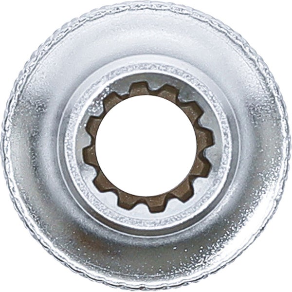 BGS Steckschlüssel-Einsatz Gear Lock Antrieb Innenvierkant 12,5 mm (1/2) SW 8 mm - 10208