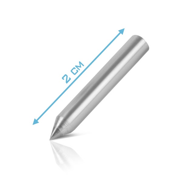 Metallstift mit einer Länge von 2 cm