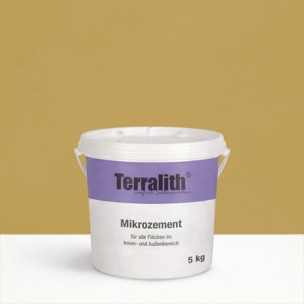 Terralith Mikro Zement 5 kg für den Innen- und Außenbereich