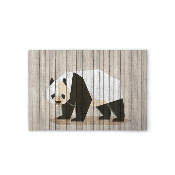 Dekoration Holzbild Panda