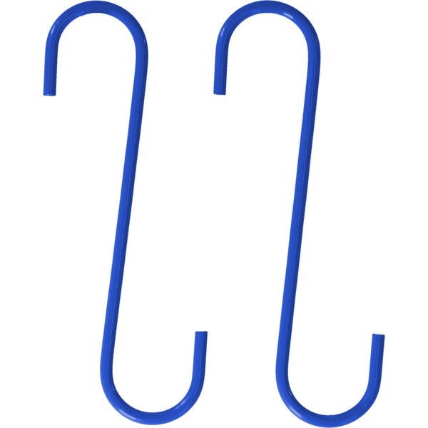 Zwei blaue S-Haken