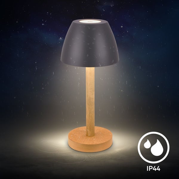 LED Tischlampe Akku LED Tischleuchte Kabellos Dimmbar Touch IP44 Warmweiß