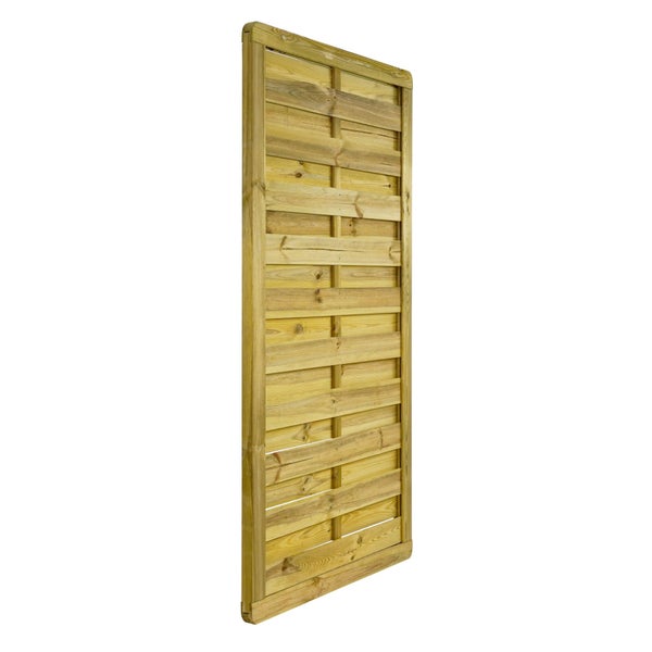 Holzzaunelement für den Garten