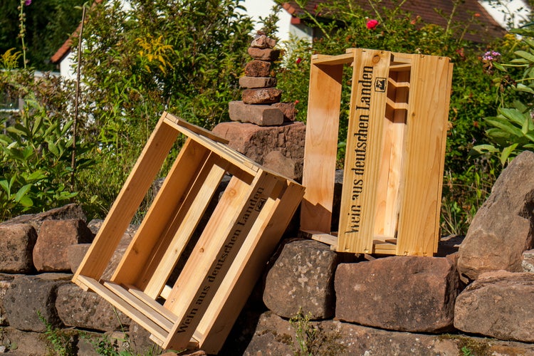 Weinkiste, Dekokiste aus Holz