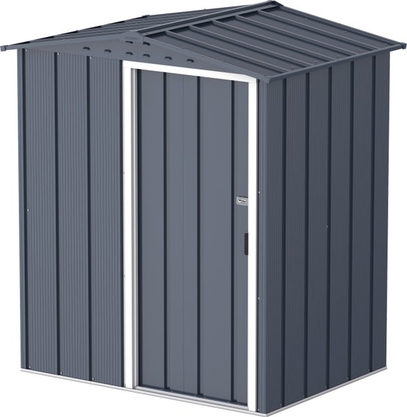 Metall Gerätehaus 163x112 Gartenhaus Schiebetür