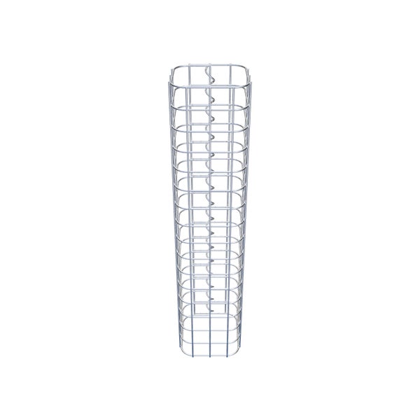 Gabionensäule 17 x 17 cm, MW 5 x 5 cm eckig - Höhe: 0,80 m