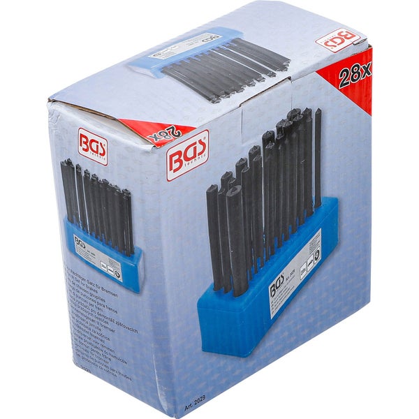 BGS technic Durchschlägersatz für Bremsen, 28-teilig, in Verpackung