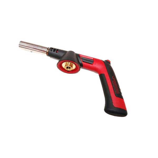 Rothenberger Industrial Lötbrenner mit Edelstahl-Brennerrohr und Kunststoffgriff in Schwarz und Rot.