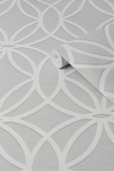 Next Vliesbehang | Luxe Eclipse - Grau - 10mx52cm