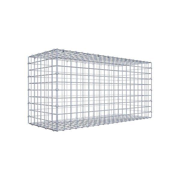 Gabione 100 cm x 50 cm x 40 cm (L x H x T), Maschenweite 5 cm x 5 cm, C-Ring