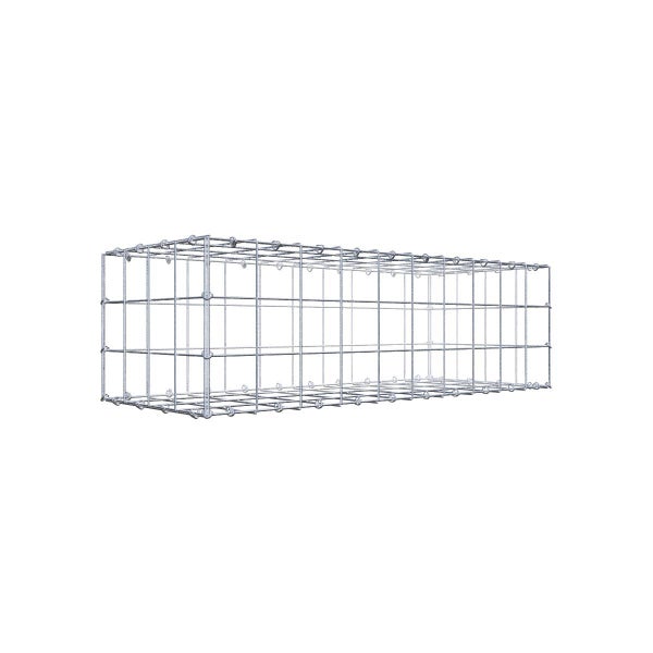 Gabione 100 cm x 30 cm x 40 cm (L x H x T), Maschenweite 10 cm x 10 cm, C-Ring