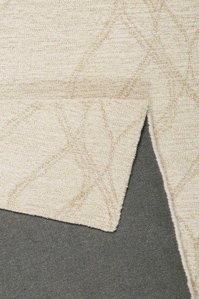 Teppich Creme Beige aus Naturfasern Hendrik WECONhome 200x300 cm
