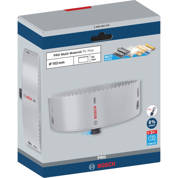 Bosch PRO Multi Material PC Plus Lochsäge 152 mm - 2608594419