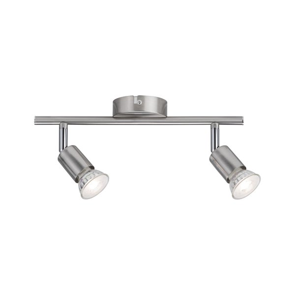 Spotlight Carolina GU10 230V max. 2x10W dimmbar Nickel matt