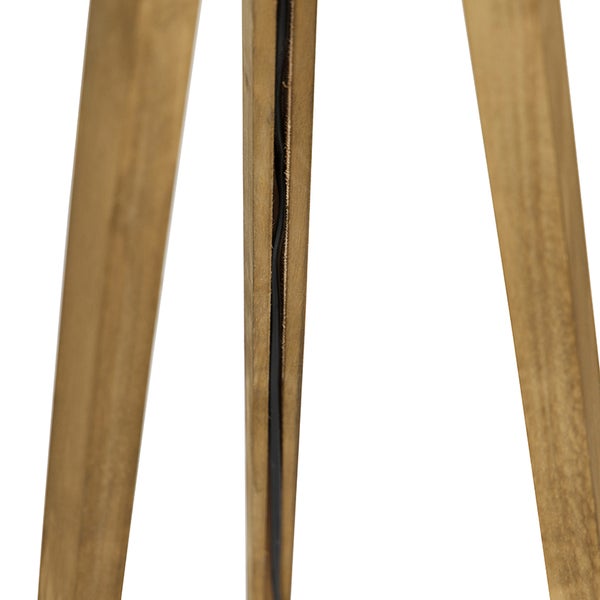 Ländliche Stehlampe Stativ Vintage Holz - Stativ Classic