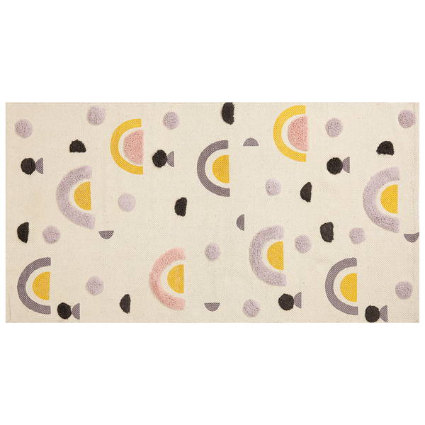 Kinderteppich CURUP Bunt 80 x 150 cm Baumwolle