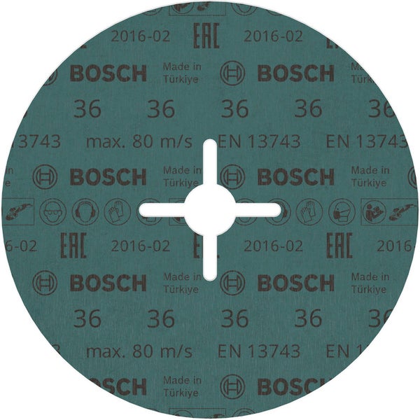Bosch PRO R574 Fiberscheibe 180 mm G36 - 2608607256
