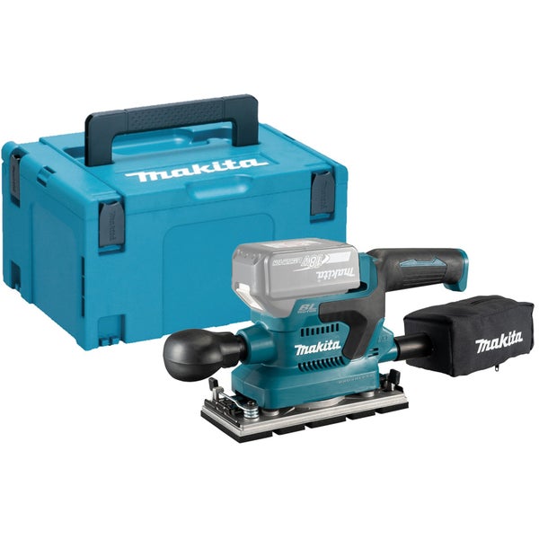 Makita DBO382ZJ Akku-Schwingschleifer 18 V Solo im Makpac