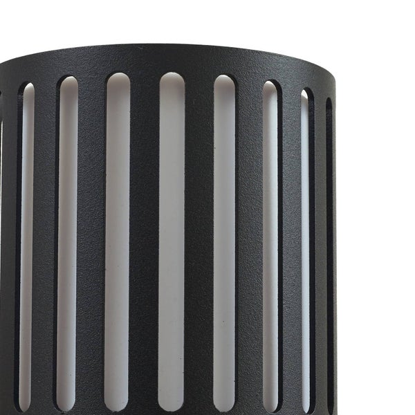 Lindby Wandleuchte außen Lurinda (spritzwassergeschützt (Modern) in Schwarz aus Aluminium (2 flammig, E27) - Außenwandleuchten Wandlampe Led Außenlampe Outdoor für Außenwand/Hauswand