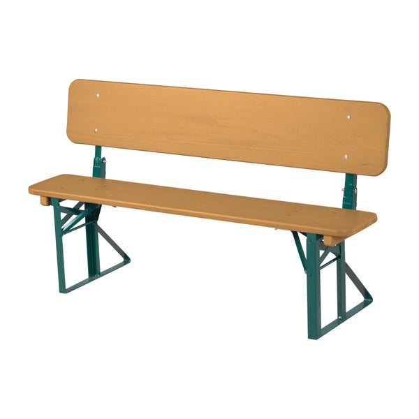 ROBA Outdoor Kinderparty-Garnitur mit Lehne - FSC zertifiziertes Holz - Natur