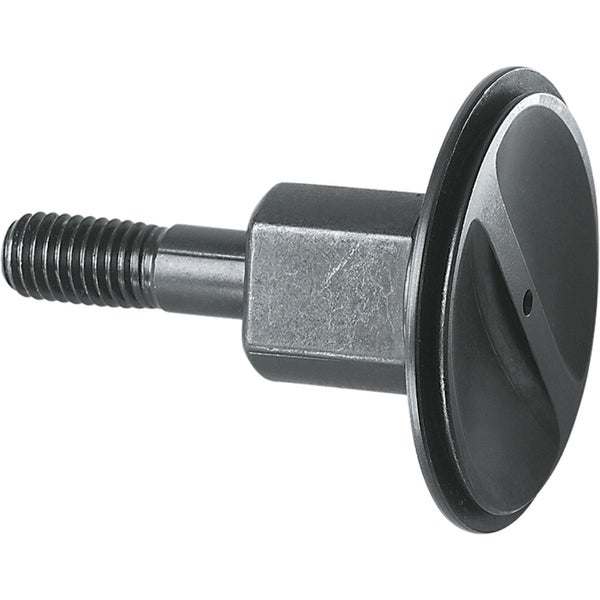 Feststellschraube mit Gewinde und rundem Kopf