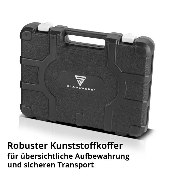 Heimwerker Set HTS-45 ST Werkzeugkasten mit 44-teiligem Werkzeug Set