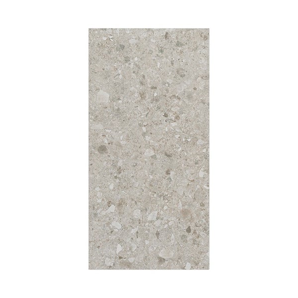 Rechteckige Wandfliese oder Bodenfliese in Terrazzo Optik für den Innenbereich
