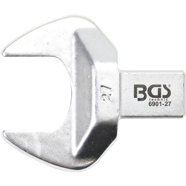 BGS Einsteck-Maulschlüssel 27 mm Aufnahme 14 x 18 - 6901-27