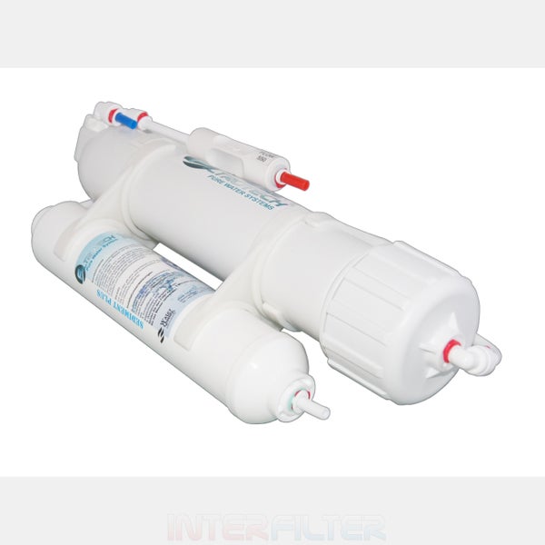 Filtrationseinheit für Umkehrosmoseanlage mit Sedimentvorfilter und Membranfilterelement