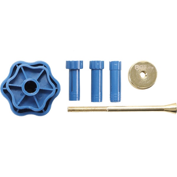 BGS Schraubstock-Spannbacken-Befestigungsset