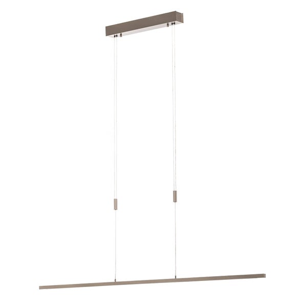 quitani LED Tolu (Modern) in Alu aus Aluminium (1 flammig, ) Wohnzimmerleuchte