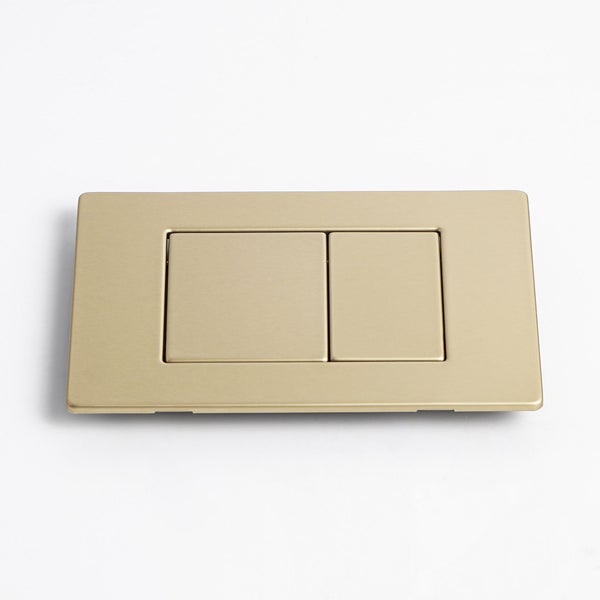 WC-Betätigungsplatte mit zwei Tasten