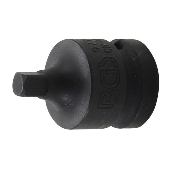 BGS Kraft-Steckschlüssel-Adapter Innenvierkant 12,5 mm (1/2) - Außenvierkant 6,3 mm (1/4) - 9778