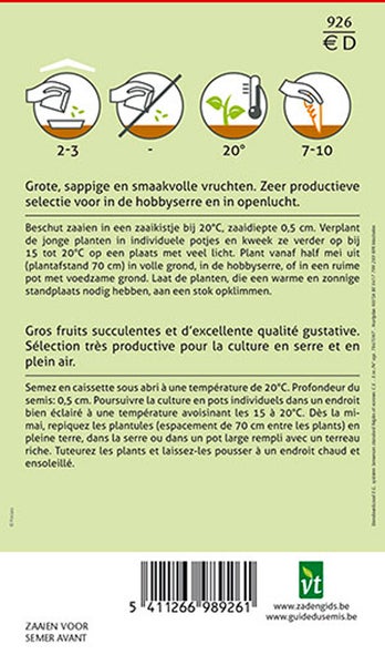 Informationen zur Aussaat und Anzucht von Pflanzen