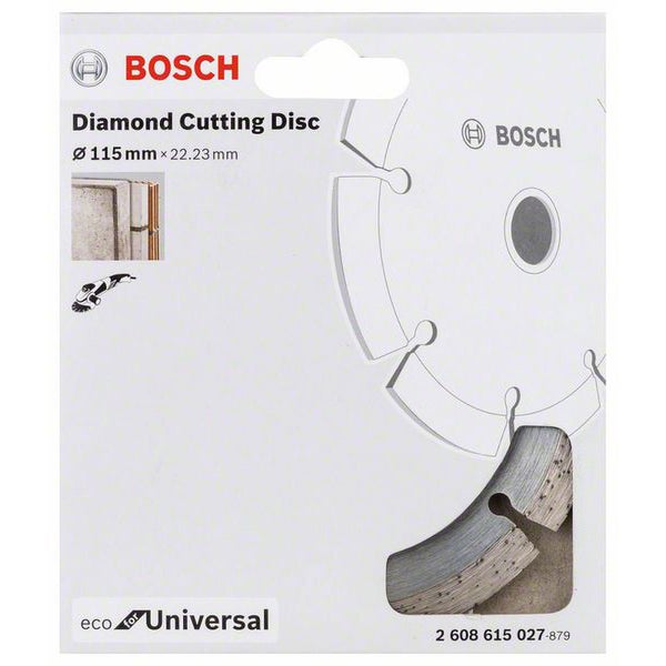 Bosch Diamanttrennscheibe mit 115 Millimeter Durchmesser