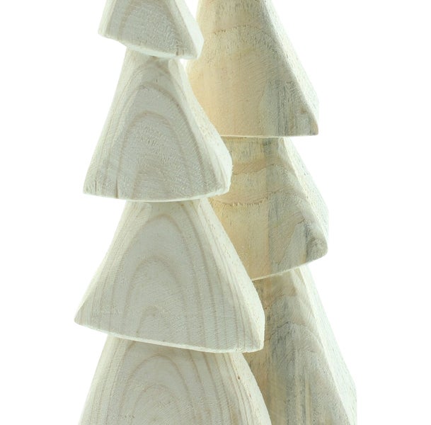 Dekorativer Weihnachtsbaum aus Holz